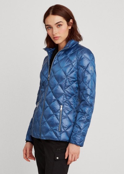 Dámské Bundy Ralph Lauren Quilted Mockneck - 58792-EIOU